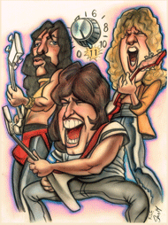 Spinal Tap caricature
