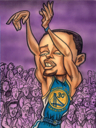 Stephan Curry by stan stanton